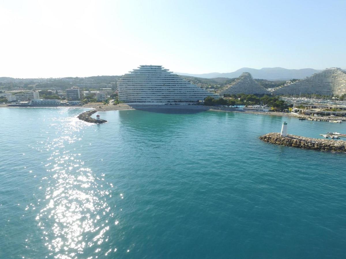 Studio Renove En Bord De Mer Avec Terrasse, Parking Et Wifi A Villeneuve-Loubet - Fr-1-252A-29 Buitenkant foto